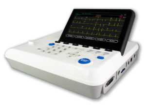electrocardiógrafo de 3 canales modelo cardio 3